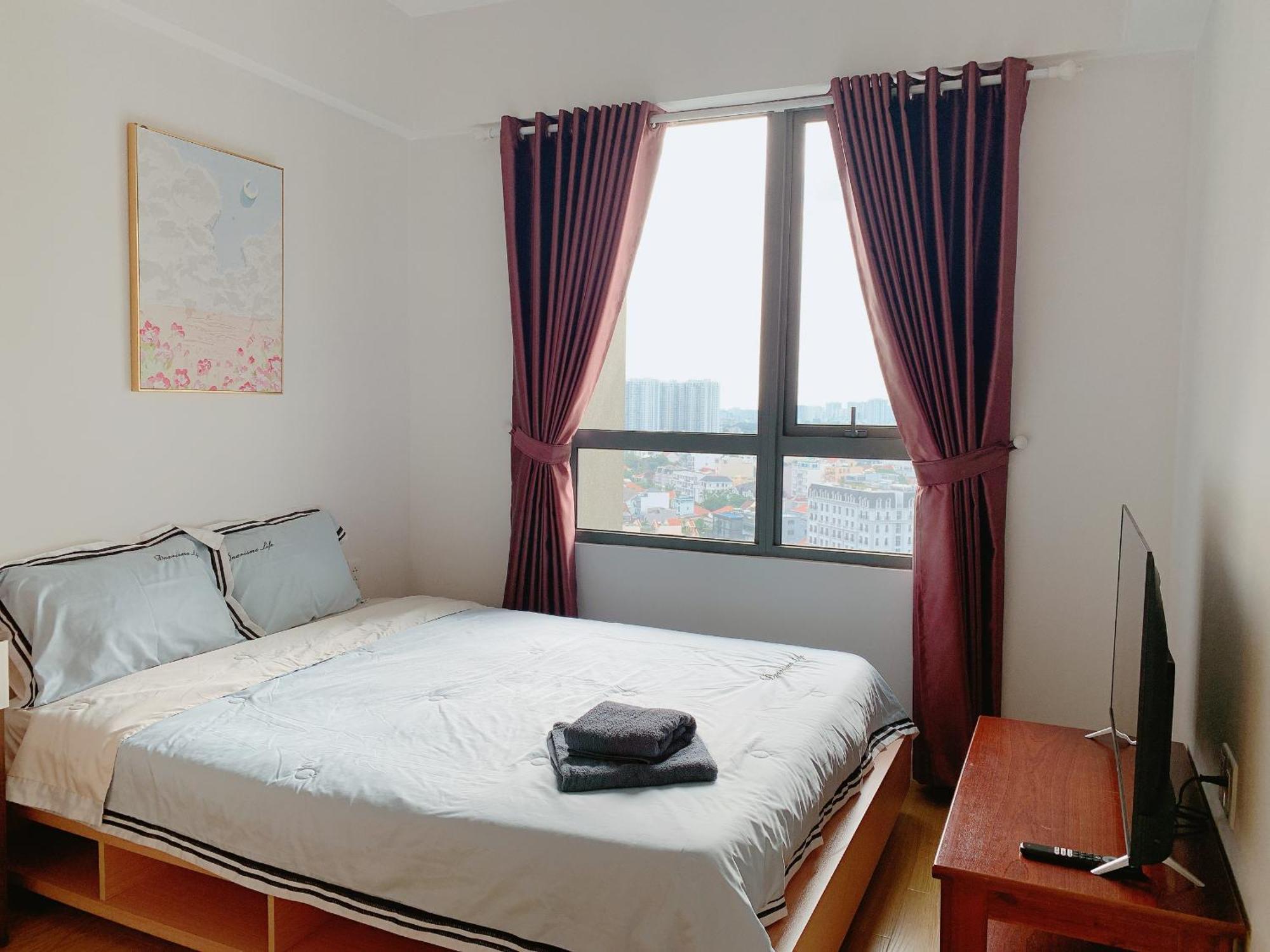 Masteri Thao Dien Comfy Apartment #Nice Balcony #Opening View Ho Şi Min Dış mekan fotoğraf