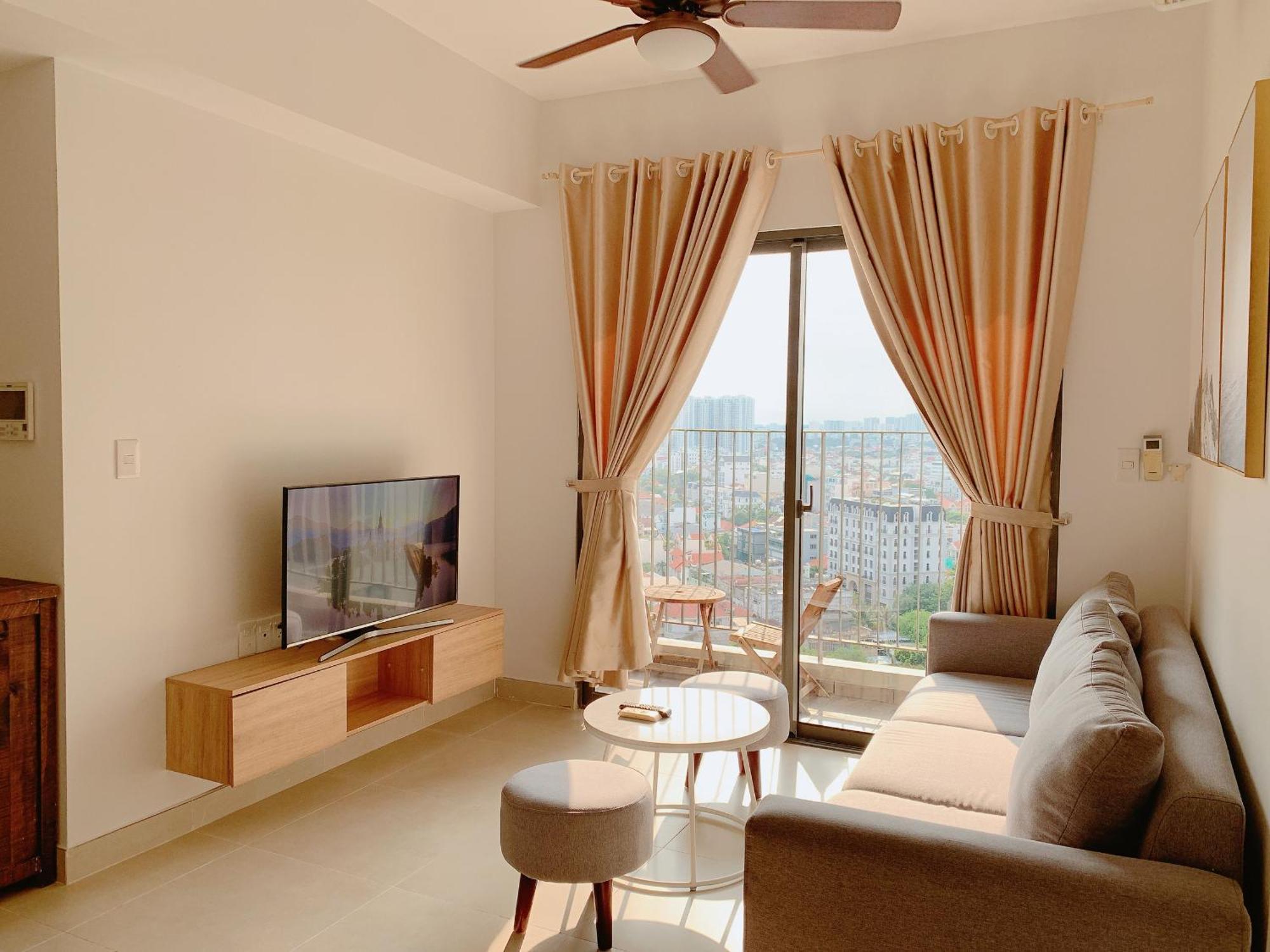 Masteri Thao Dien Comfy Apartment #Nice Balcony #Opening View Ho Şi Min Dış mekan fotoğraf