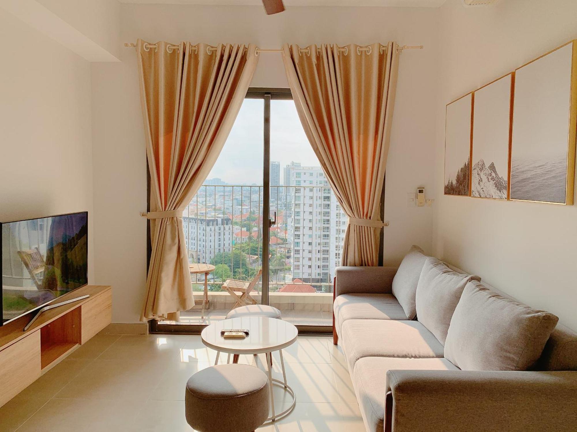 Masteri Thao Dien Comfy Apartment #Nice Balcony #Opening View Ho Şi Min Dış mekan fotoğraf