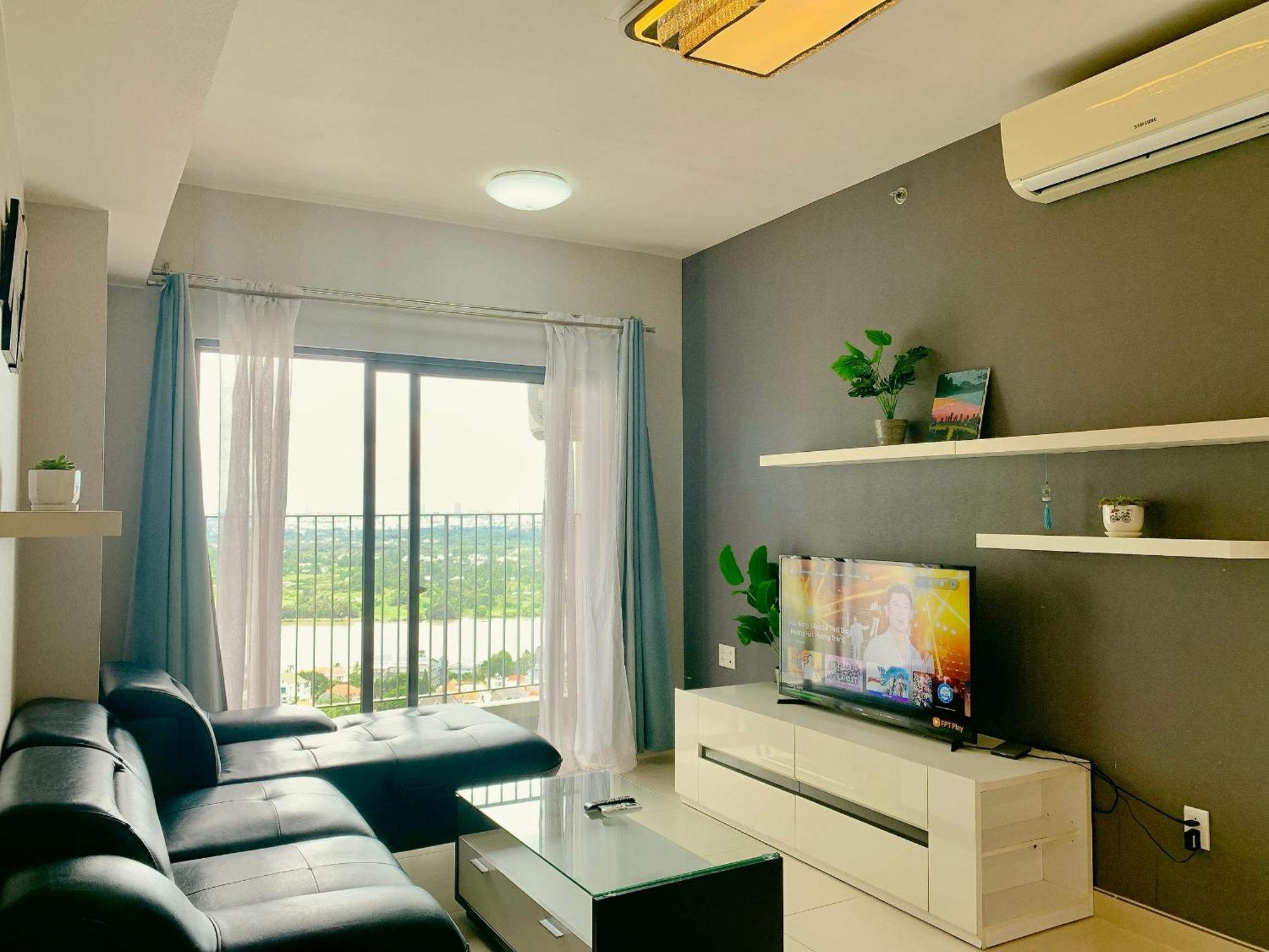 Masteri Thao Dien Comfy Apartment #Nice Balcony #Opening View Ho Şi Min Dış mekan fotoğraf