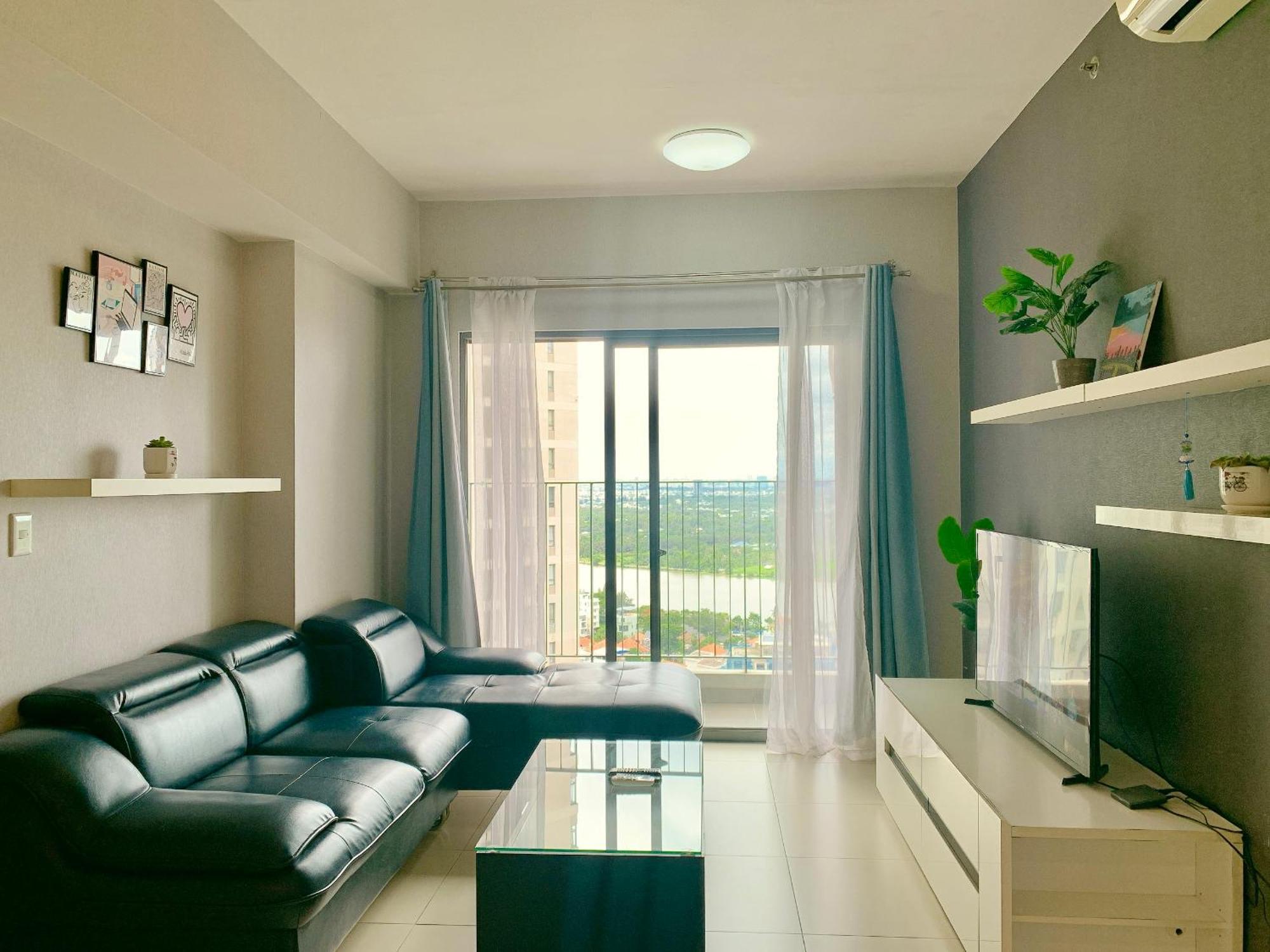Masteri Thao Dien Comfy Apartment #Nice Balcony #Opening View Ho Şi Min Dış mekan fotoğraf