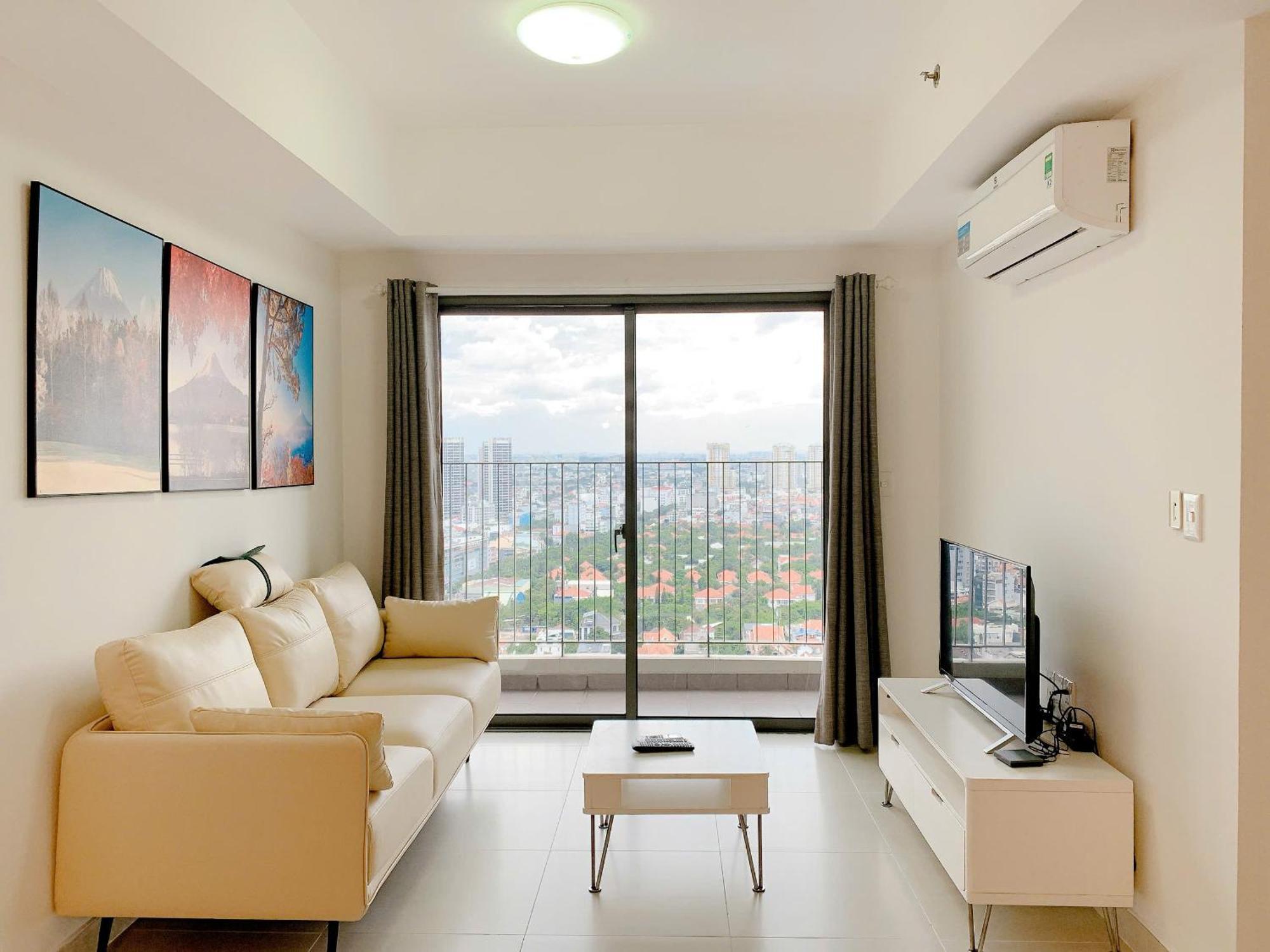 Masteri Thao Dien Comfy Apartment #Nice Balcony #Opening View Ho Şi Min Dış mekan fotoğraf